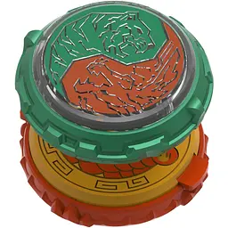 Дзига Auldey Infinity Nado VI Split Series Flaming Wind Dragon Tiger (EU654145) - мініатюра 12