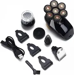 Електрична бритва для чоловіків 5 в 1 Electric Shaver для обличчя - мініатюра 6