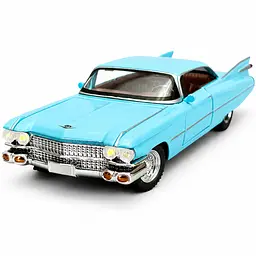 Колекційна металева модель автомобіля АвтоЕксперт Cadillac Coupe De Ville 1959 з інерцією, світлом та звуком 1:24 - мініатюра 8