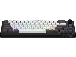 Клавіатура Hator Skyfall 65 PRO Wireless Grey-Black US Silent Switches (HTK4160) - мініатюра 2