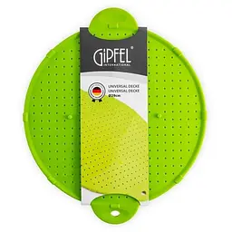 Кришка багатофункціональна Gipfel силіконова 29 см зелена (2638) - мініатюра 2