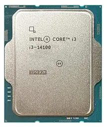 Процесор Intel Core i3 14100 (BX8071514100) (Socket 1700, 8T, 4.7 ГГц, Box)