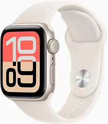 Смарт-годинник Apple Watch SE 3 GPS 40mm Starlight Aluminum Case with Starlight Sport Band - S/M (MEH34)