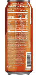Газований напій Mountain Dew Kickstart Energizing Orange Citrus 473 мл - мініатюра 2