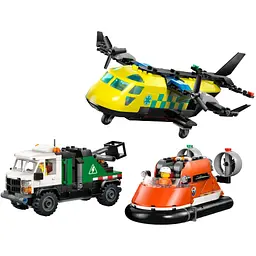 Конструктор LEGO City Ремікс літака, вантажівки та судна на повітряній подушці 990 деталей (60505) - мініатюра 5