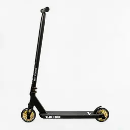 Самокат трюковий Best Scooter 52х12х85 см Чорно-золотий 000231354 - мініатюра 7