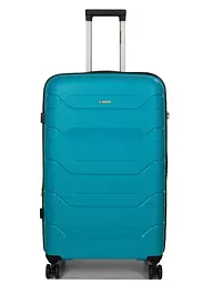 Валіза велика L поліпропілен Worldline Airtex 282 109л 74×47×30см Бірюзова - мініатюра 2