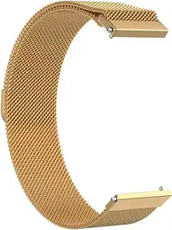Універсальний ремінець для смарт-годинників DK Metal Milanesse Loop Magnetic Band 22mm Gold [78203] - мініатюра 2