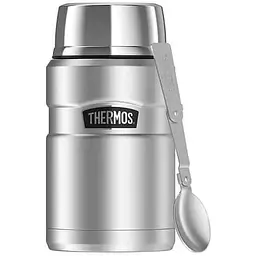 Термос для їжі Thermos з ложкою 710 Срібло (1099-173050)