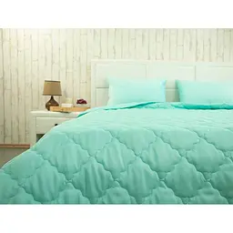 Ковдра Руно 155х210 силіконова "Comfort" 317.52СЛКУ_Бірюзовий - мініатюра 7