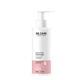 Гель для вмивання Re.Care Skin & Pore Cleansing Gel, з ніацинамідом 200 мл