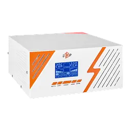 ДБЖ з правильною синусоїдою 12V LPM-PSW-1500VA (1050Вт) White - мініатюра 4