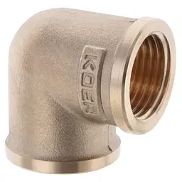 Кутник Koer Kf.L06F.Wn - 1/2'' ВВ (Без нікелю) KR3027