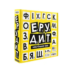 Настільна гра Strateg Ерудит 30619 Різнокольоровий shop (4823113874209)
