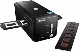 Сканер Plustek OpticFilm 8200i SE (7200dpi 48bit LED швидк. 36 сек. плівк.слайд-сканер чорний) - мініатюра 3