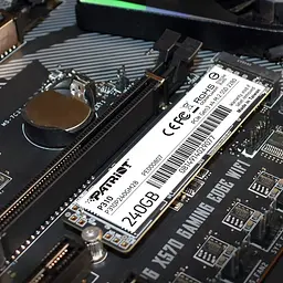 Накопичувач SSD M.2 Patriot P310 240GB NVMe 2280 PCIe 3.0 3D TLC (P310P240GM28) - мініатюра 8
