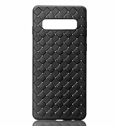 Чохол Primo Floveme BV Weaving для Samsung Galaxy S10 Plus ( SMG975 ) Black - мініатюра 4