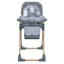 Стільчик для годування El Camino CRAFT ME 1115-W Gray, до 15 кг - мініатюра 3