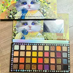 Палетка Тіней для Ока Professional Makeup 36 в 1 Дитяча Косметика IGOODCO Котик - мініатюра 4