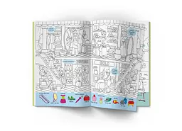 Книга Віммельбух-розмальовка. Світ навколо нас 3276 shop (9786175473276) - мініатюра 4