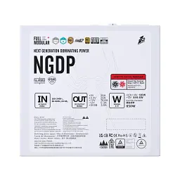 Блок живлення 1stPlayer 850W White (NGDP-GLD-850-WH-EU) - мініатюра 3