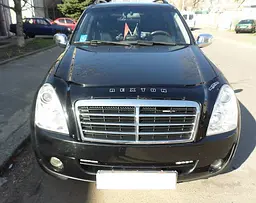 Дефлектор капоту мухобійка для Ssang Yong Rexton II 2006-2012