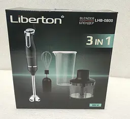 Блендер занурювальний Liberton LHB-0800 - мініатюра 6