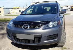Дефлектор капоту мухобійка для Mazda CX-7 2006-