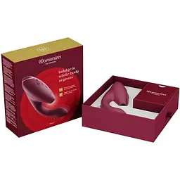 Вакуумний кліторальний стимулятор Womanizer Duo 2 Bordeaux - мініатюра 8