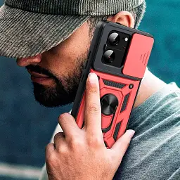Панель BeCover Military для Xiaomi 13T/13T Pro Red (710560) - мініатюра 6