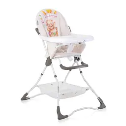 Зручний стільчик для годування малюка BonBon Frosted Beige Balloon з підніжкою Lorelli Бежевий