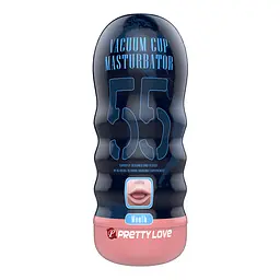 Мастурбатор Pretty Love Vacuum Cup Masturbator Mouth - мініатюра 3