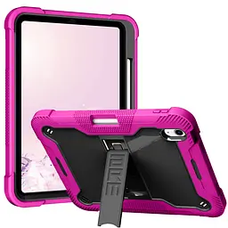 Захисний чохол для планшета Apple iPad 10.9 (2022) A2696/A2757/A2777/10.9 (2024)/11 (2025) A16, Rover, рожевий, протиударний, з відкидною підставкою, накладка, TPU+PC, амортизуючі кути, підняті краї для захисту екрану і камери - мініатюра 2