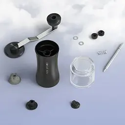 Кофемолка ручная Xiaomi Circle Joy Coffee Grinder (CJ-SMDJ01) White - мініатюра 5