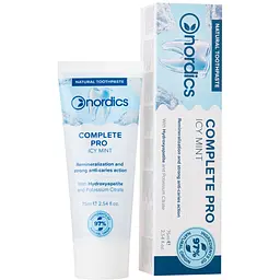 Зубна паста Nordics Cosmos Organic Complete Pro 75 мл (3800500324579/3800501908693)