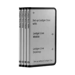 Апаратний криптогаманець Ledger Stax з чохлом Magnet Shell - мініатюра 4