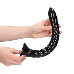 Фалоімітатор Ouch! Swirled Anal Snake 12'', 34.9 см (чорний) - мініатюра 3