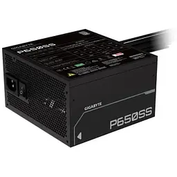 Блок живлення Gigabyte 650 Вт P650SS, Black, 80+ Silver, Active PFC, 12 см, 3xMolex/5xSATA/2x6+2-pin/1x20+4-pin/2x4+4-pin, захист OVP/OPP/SCP/UVP/OCP/OTP