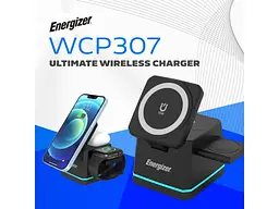 Бездротовий зарядний пристрій Energizer 3-in-1 Magnetic Wireless Charging Dock (WCP307) - мініатюра 10