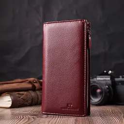 Жіночий шкіряний гаманець ST Leather 10х19х2,5 см acs0028463 - мініатюра 7