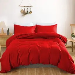 Простирадло MirSon Satin Light Pro 10-007 Red 110х160 см (2200010171945) - мініатюра 2