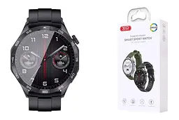 Смарт-годинник XO Watch 4 AMOLED Screen Smart Sports Call Watch чорний - мініатюра 4