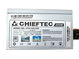 Блок живлення Chieftec A-80 CTG-400-80P 400W (CTG-400-80P) Б/В - мініатюра 3