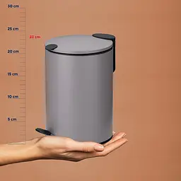 Відро для сміття  Kela Mats світло-сіре 3 л (23610) - мініатюра 4