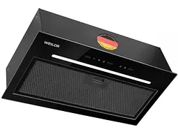 Витяжка вбудована WEILOR LUNA WBG 55 BLACK - мініатюра 3
