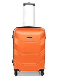 Валіза середня M Madisson Snowball 32303 пластикова 70л Помаранчевий - мініатюра 2