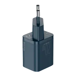 Мережевий зарядний пристрій Baseus Super Si 1Type-C 20W CCSUP-B03 Blue - мініатюра 2