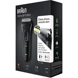 Електробритва Braun Series 3 3020s Black Вітрина [144666] - мініатюра 6
