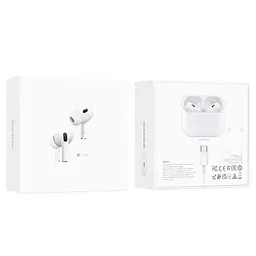 Навушники Borofone BW63 True wireless stereo headset White - мініатюра 6