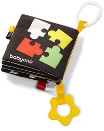 Розвиваюча м'яка книжка BabyOno My Contrast Book - мініатюра 2